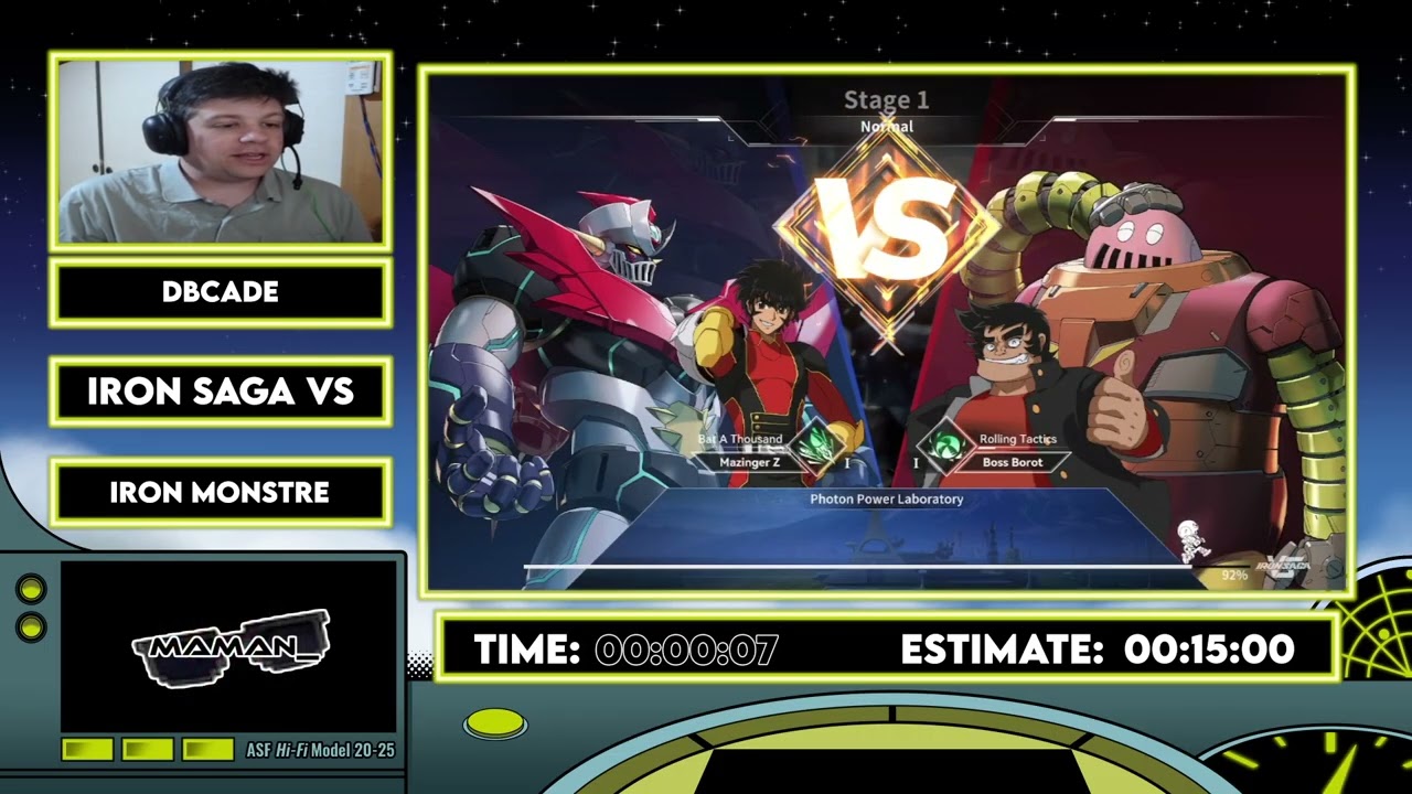 Iron Saga VS   Showcase Speedrun with IronMonstre  ASF 2025