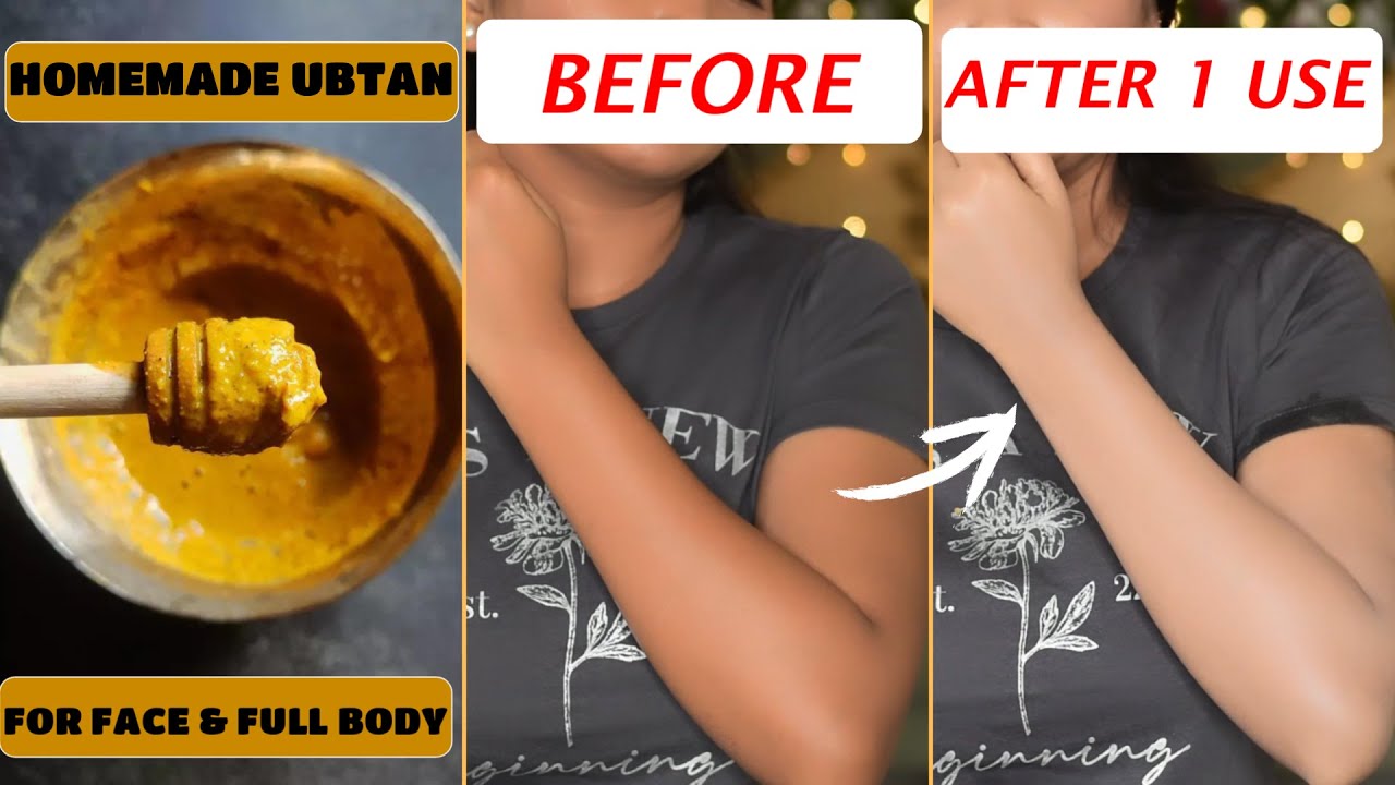 घर पर Desi Ubtan Powder बनाने का तरीका-For Tan Removal, Skin Brightening, Dark Spot Removal and Glow