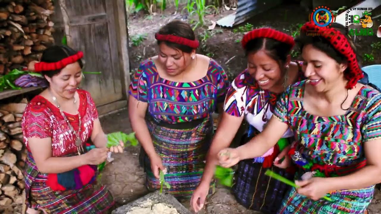 Documental de la gastronomía maya ixil a base de maíz