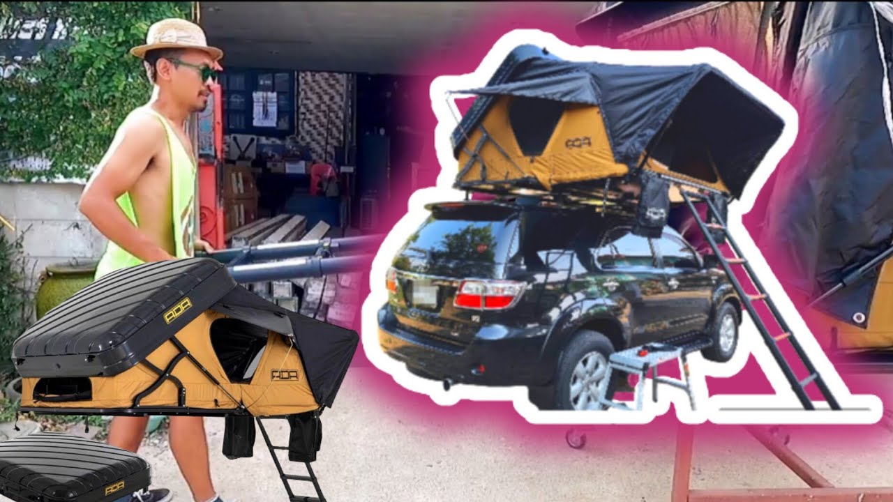 บทที่92   เต็นท์หลังคา roof​top​tent แบนด์​นี้จากผู้ผลิตโดยตรง ADA OVERLAND จำหน่ายทั่วโลก