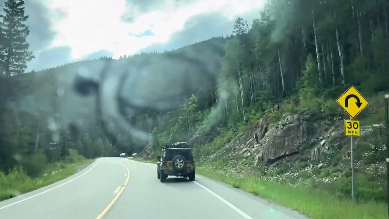 Million Dollar Highway - Route to Silverton , Colorado