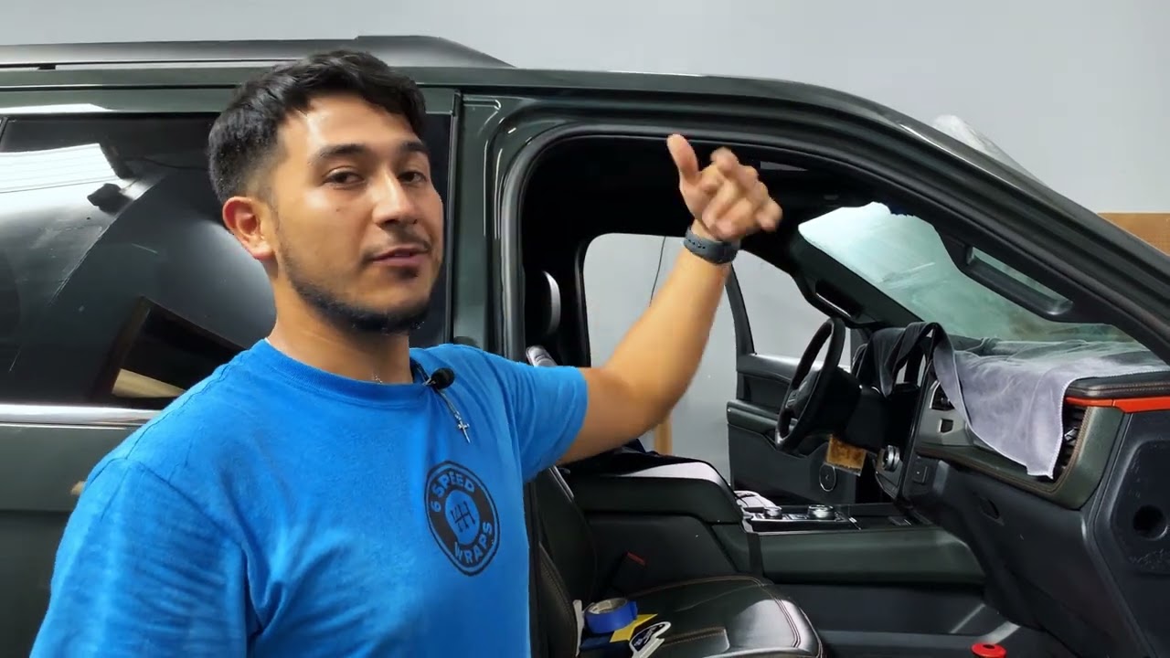 How To Install Window Tint On A Front Windshield