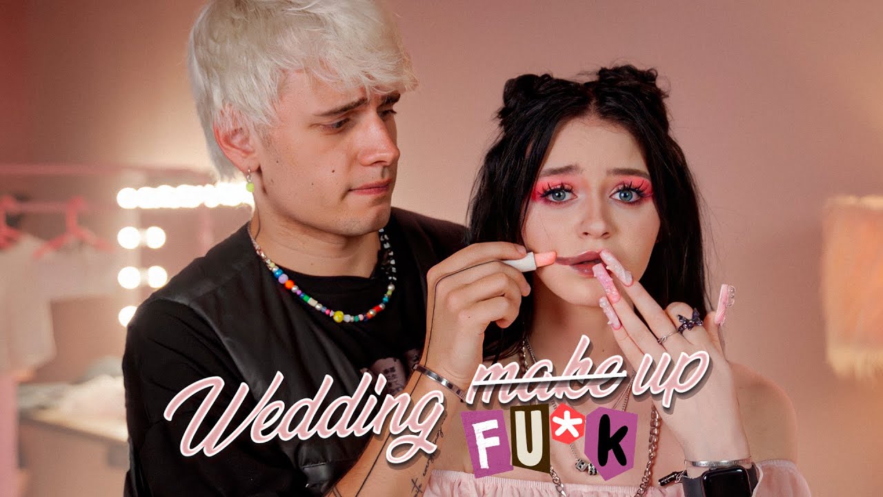 WORST wedding MAKEUP for 1 HOUR // Thx to Maks Nemcev from XO TEAM