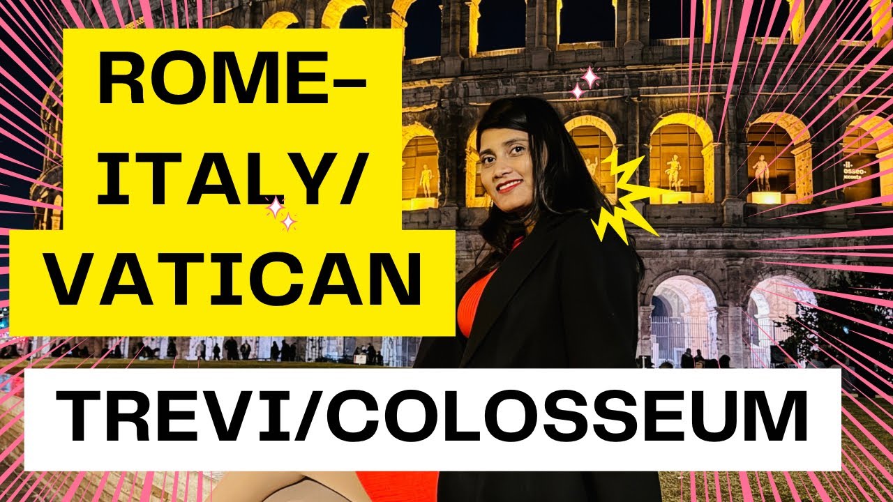 Rome wasn’t built in a day… but I explored it in one 🇮🇹🔥Colosseum | Vatican City | Trevi Fountain