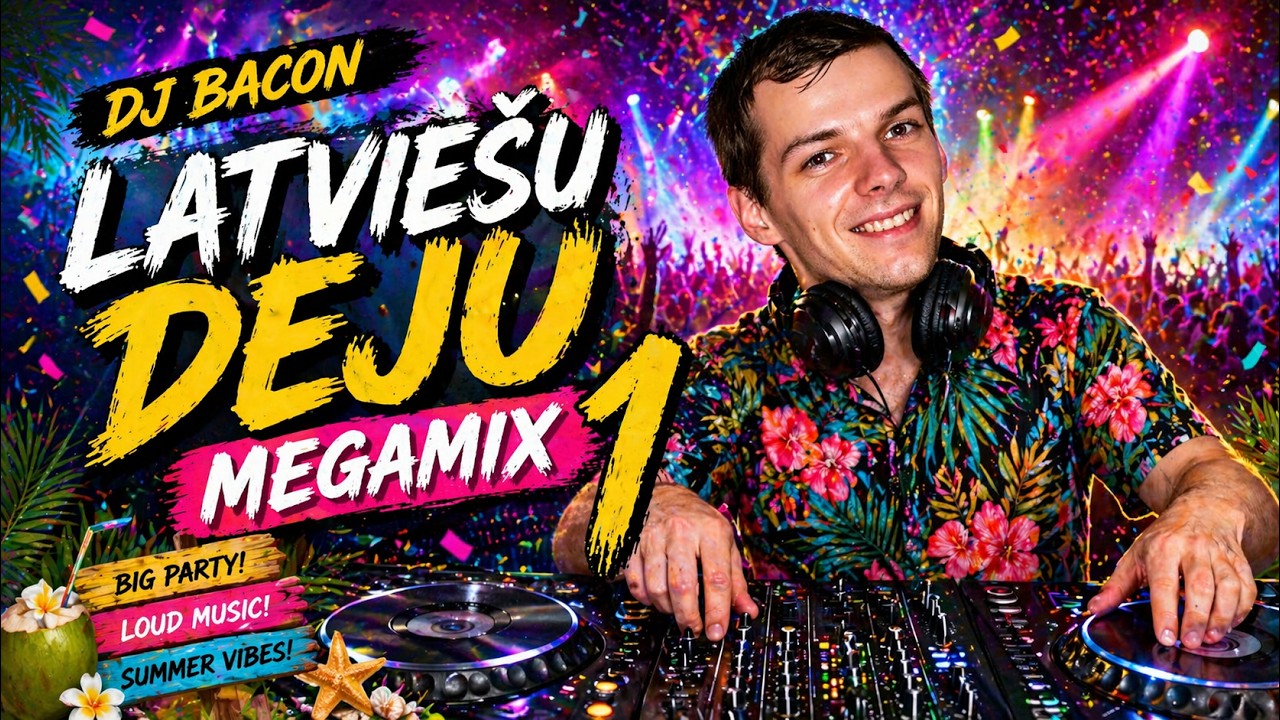 Latviešu Deju Megamikss 1 (By Dj Bacon) [2001]