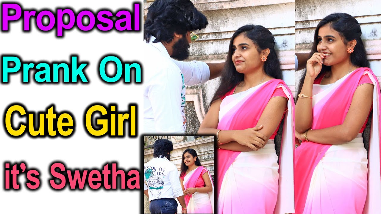 Proposal Prank On mahaNathi it’s Swetha || Telugu Pranks || Prank Gone Funny || Telugu Waala