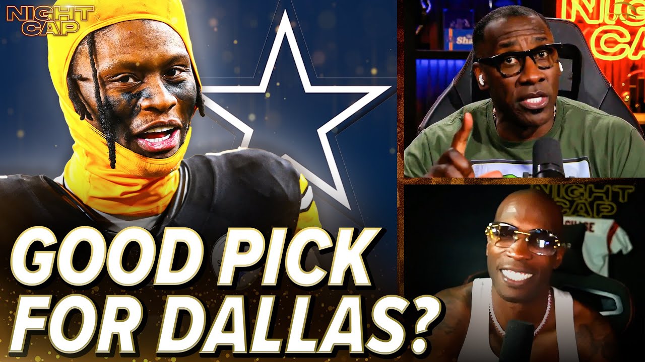 George Pickens Traded to COWBOYS! Unc, Ocho & Joe Johnson React to Steelers Trade | Nightcap
