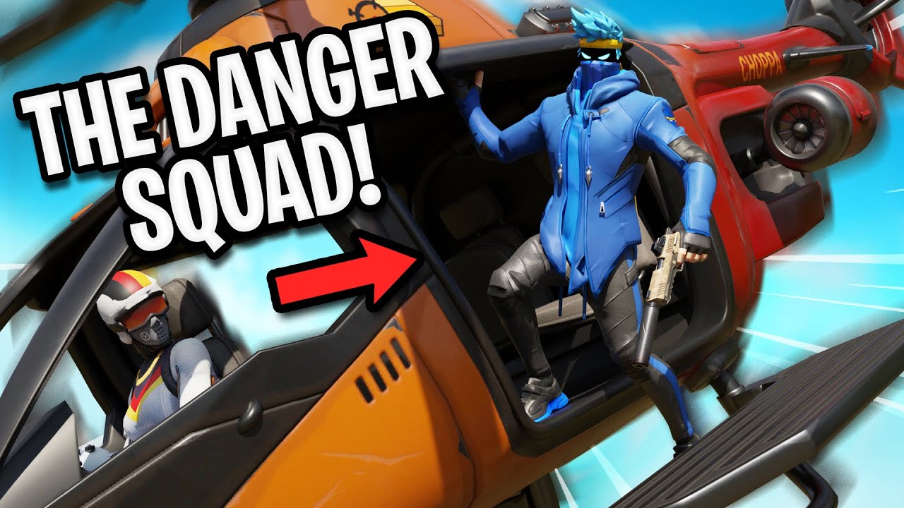 SENDING IN THE DANGER SQUAD! - FORTNITE W/ Grego, ValiantChampion & Rogue Morg