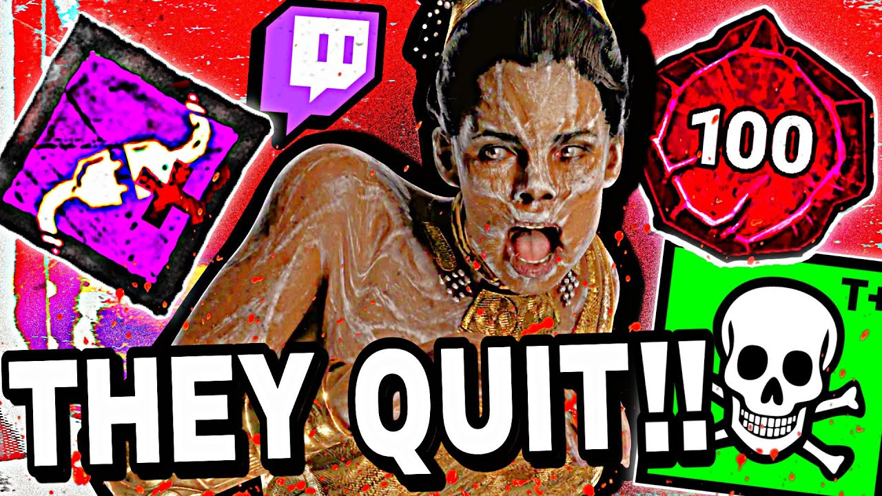 RANK 1 HAG Makes SWEATY SURVIVORS QUIT!! | Dead by Daylight