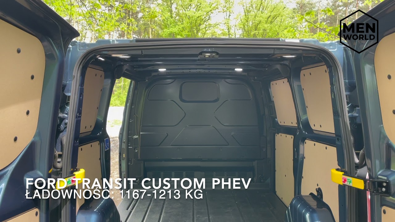 Ford Transit Custom PHEV 1.0 EcoBoost - prezentacja