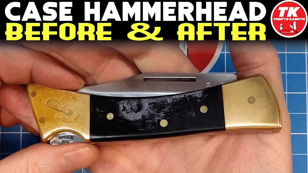 Case Hammerhead 2159L Pocket Knife - Before & After Cleanup