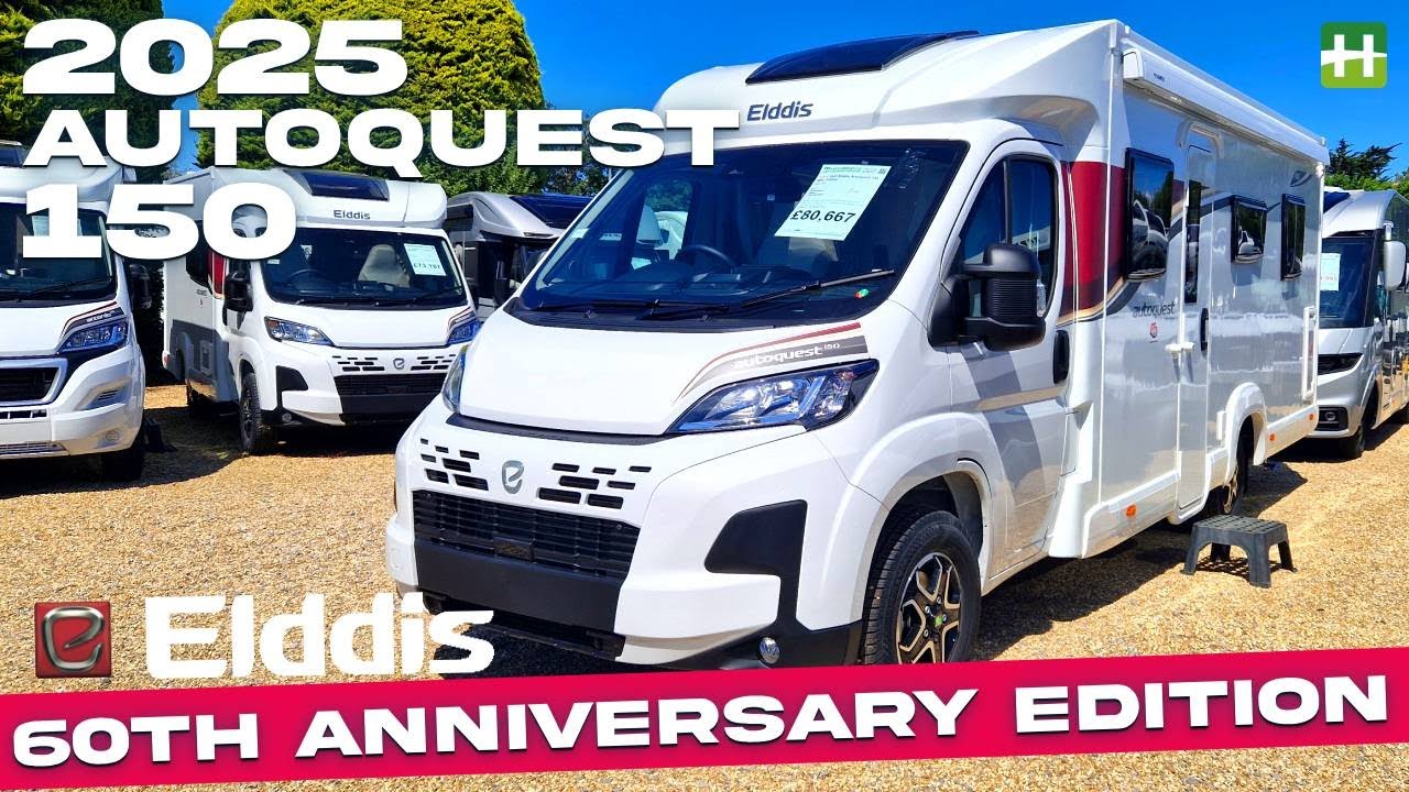 2025 Elddis Autoquest 150 60th Edition | New Motorhome Video Tour