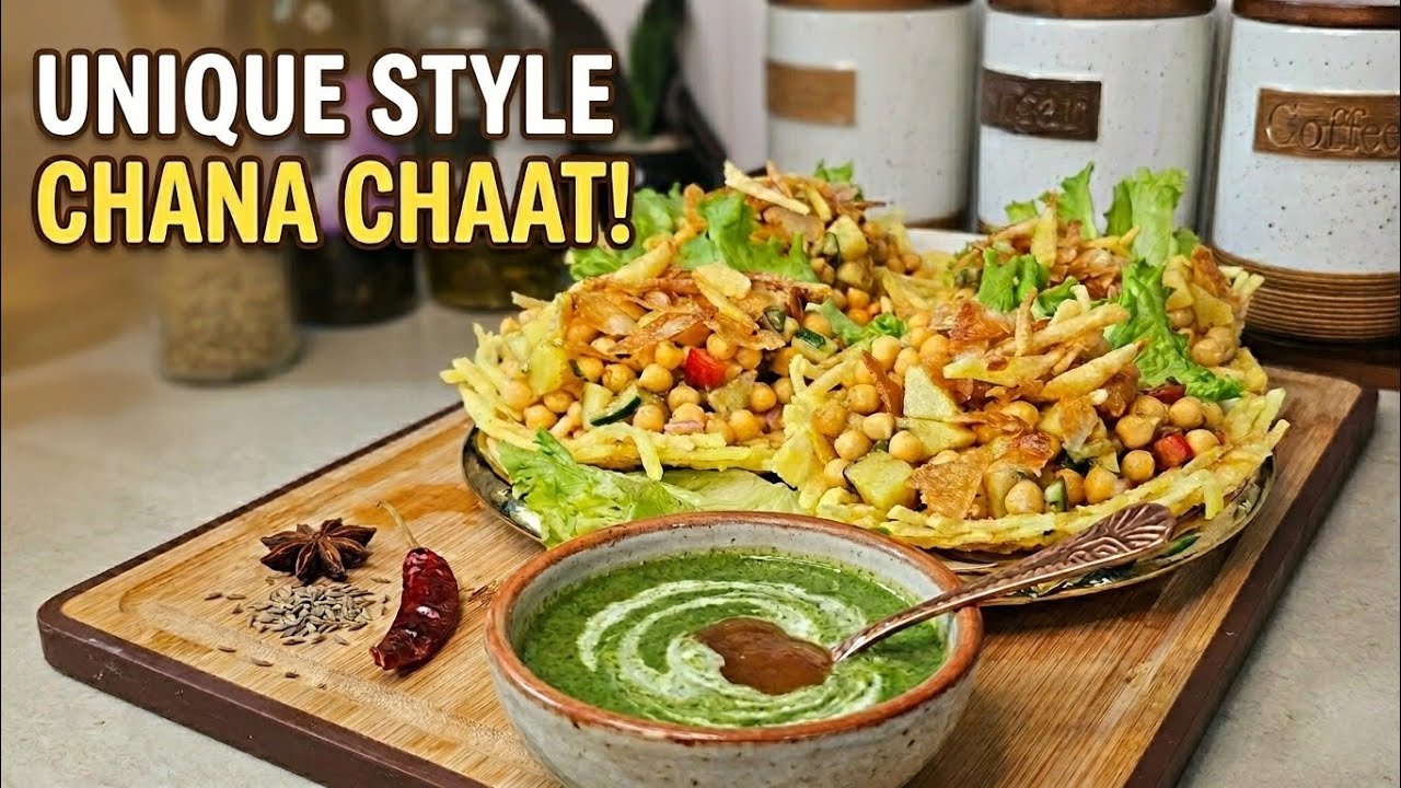 Unique Style Chana Chat.😋 | Quick & Unique Recipe. | Ramadan Special.