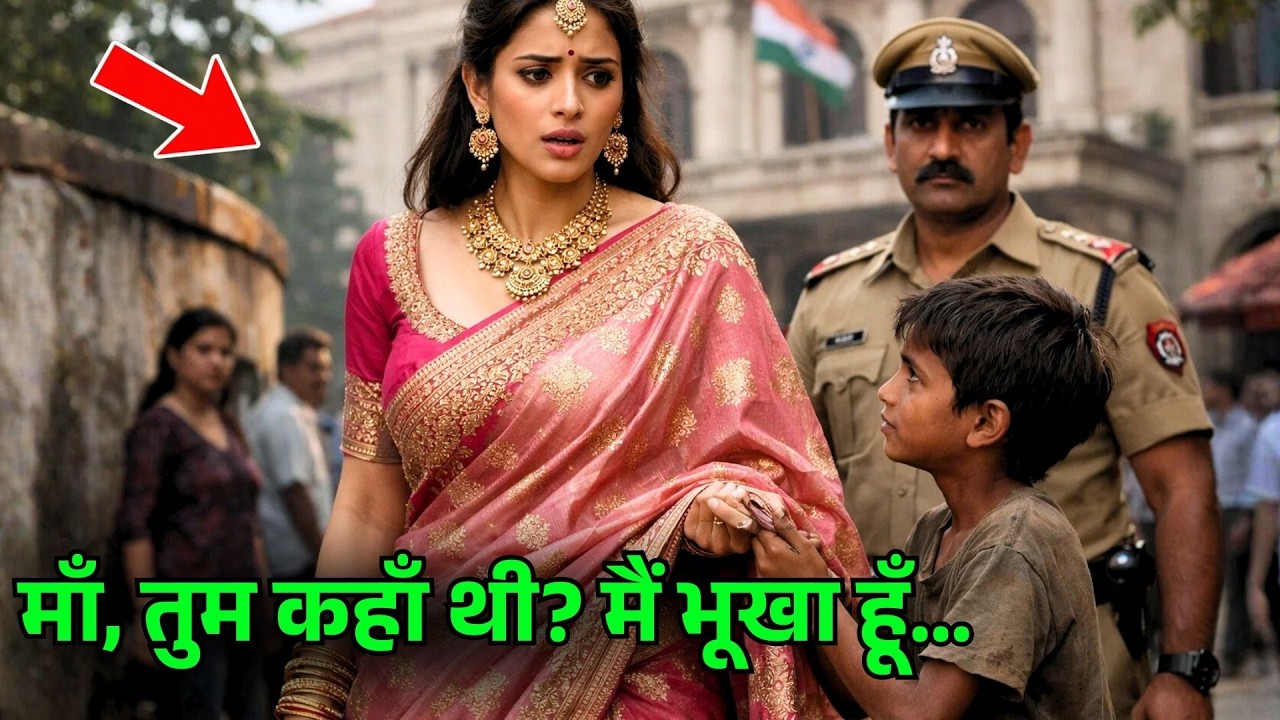 🥺7 साल के गरीब मासूम बच्चे ने || अनजान महिला से कहा माँ तुम कहां थी मैं भूखा हूं