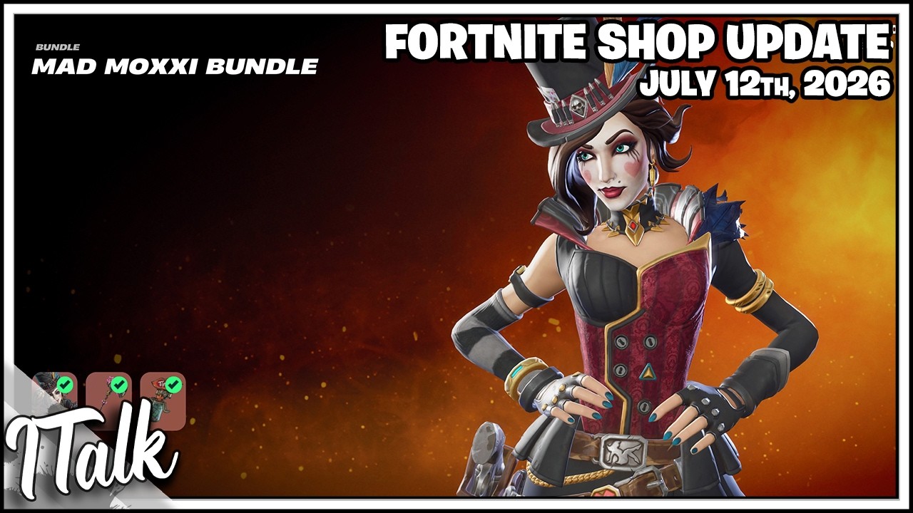 Магазин Fortnite: BORDERLANDS СНОВА В ПРОДАЖЕ! [12 июля 2026 г.] (Fortnite, глава 7)