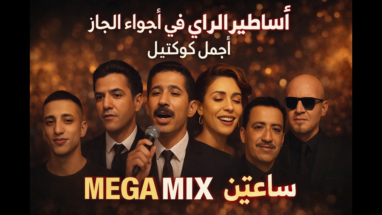 RAI LEGENDS in JAZZ – Mega Mix 2H | خالد • مامي • الشاب حسني • بلال | النسخة الخيالية