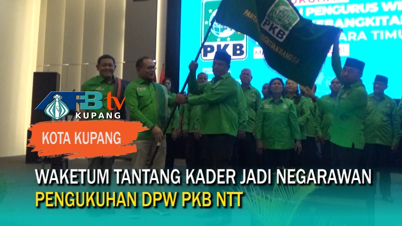 Hanif Dhakiri Kukuhkan Pengurus PKB NTT, Tantang Kader Jadi Negarawan