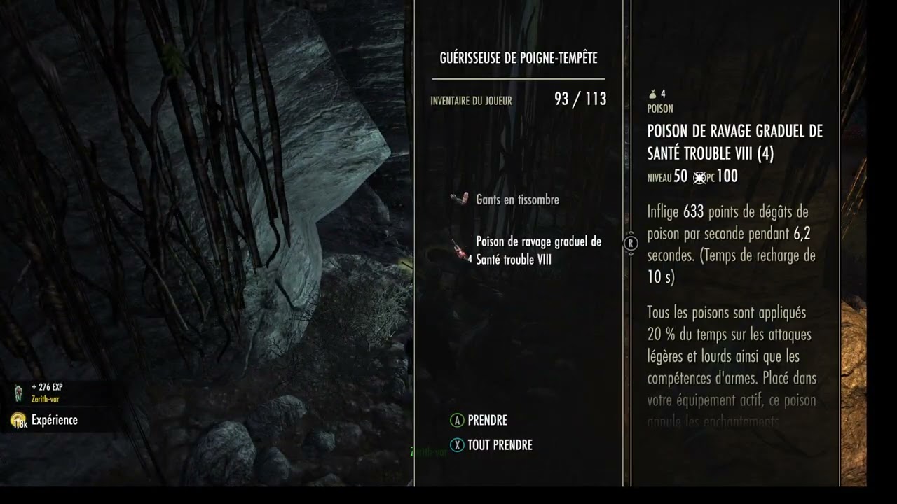 The Elder Scrolls Online ESTEMARCHE ANTRE LA CAVERNE DU VIEUX SORD #eso #teso