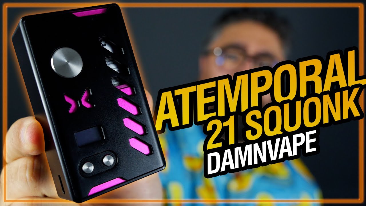 EN PELIGRO DE EXTINCI&Oacute;N... Damnvape Atemporal 21 SQUONK / revisi&oacute;n