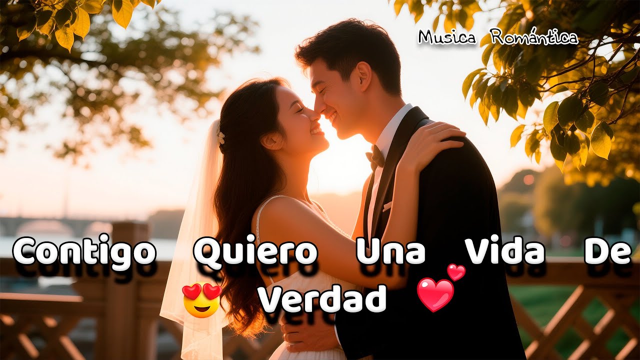Contigo quiero una vida de verdad 💍❤️ Nueva canción romántica
