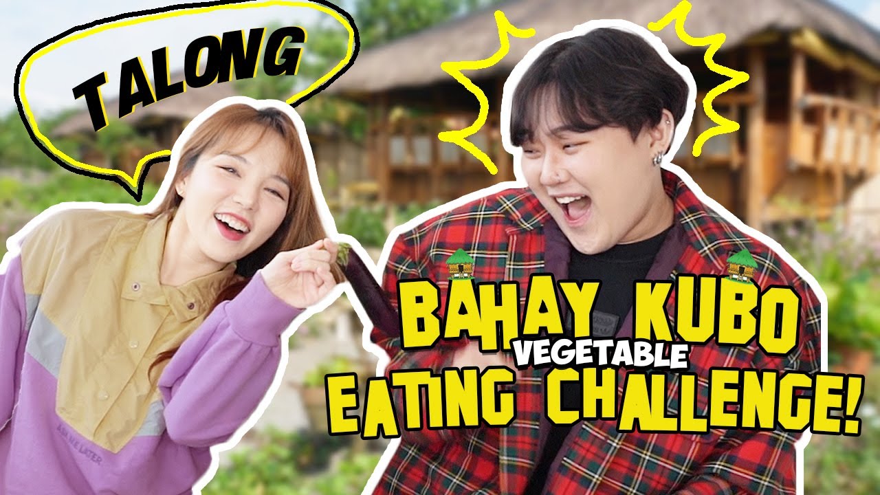 Bored Koreans tried EATING all the Vegetables in the BAHAY KUBO song 😂 (Feat DASURI CHOI)