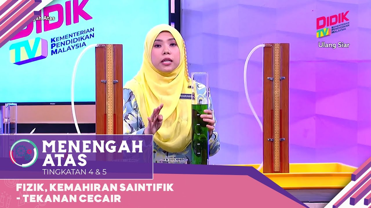 Menengah Atas (Ting. 4 - 5) | Fizik, Kemahiran Saintifik - Tekanan Cecair [R]