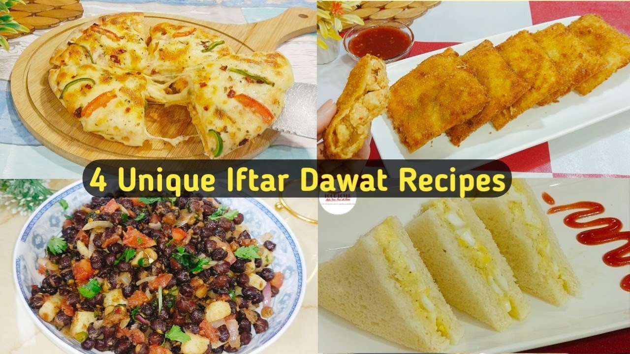 4 Best Iftar Dawat Recipes | Iftar Dawat Menu | Iftar Party Ideas | Easy Ramzan Special Recipes