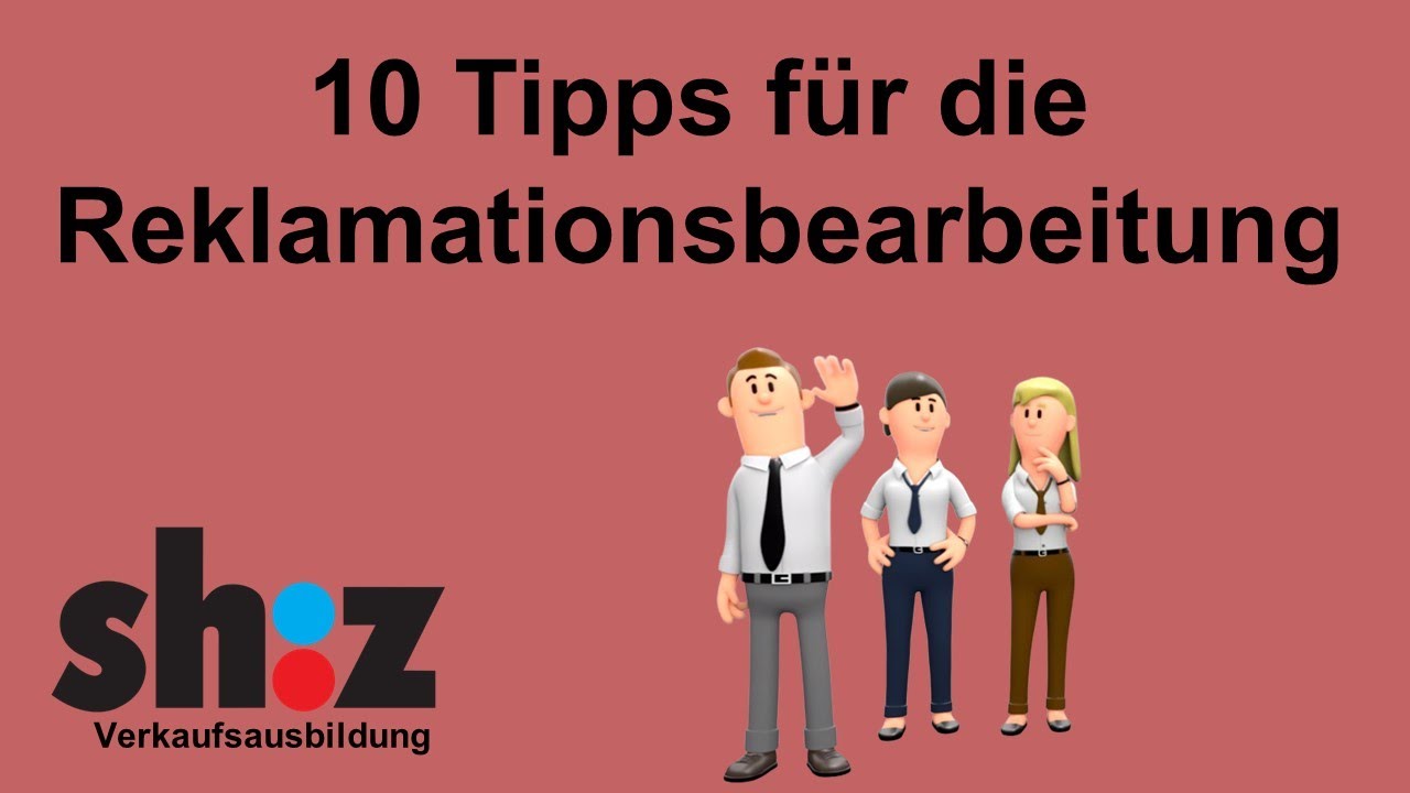 10 Tipps für die Reklamationsbearbeitung