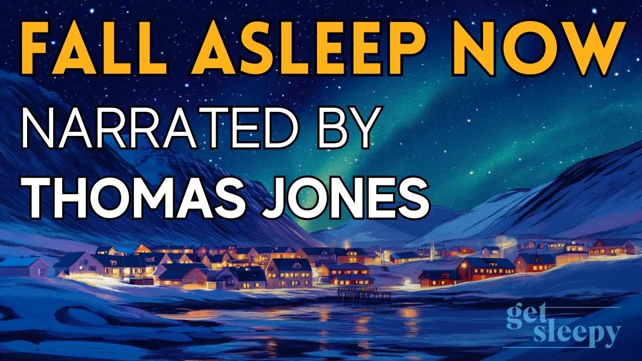 FALL ASLEEP FAST 😴 Dreaming of Polar Night in Svalbard - Peaceful Story for Sleep