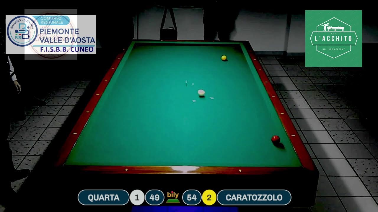A. Quarta (N.P.) VS S. Caratozzolo (N.P.) Semifinale Trofeo David Ciravegna L'Acchito Carmagnola 
