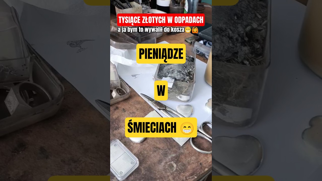 SREBRNE ODPADY to majątek w śmieciach 💰 
