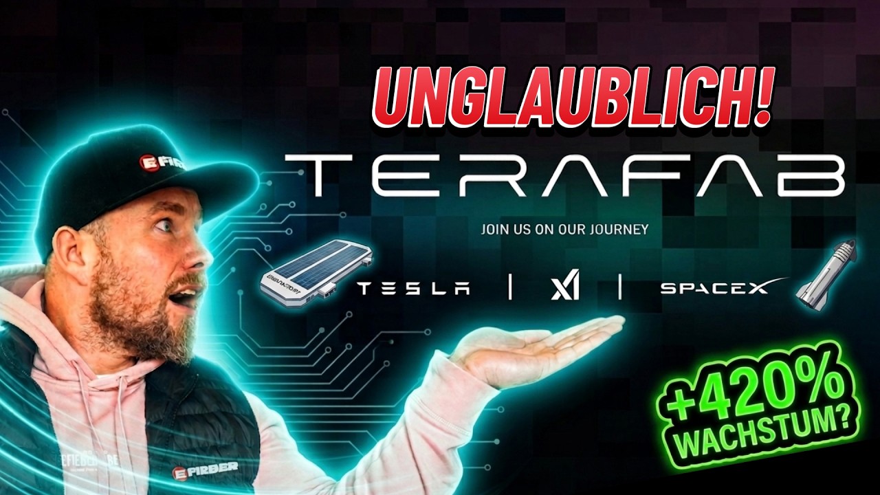 Das neue Megaprojekt: TERAFAB! Teslas Plan ist viel gr&ouml;&szlig;er als nur Autos! | EFIEBER