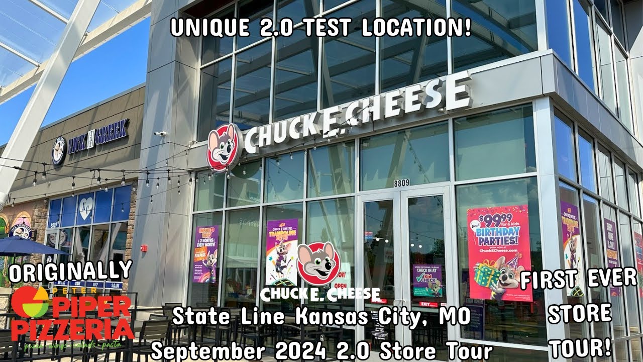 Chuck E. Cheese State Line Kansas City, MO | UNIQUE TEST LOCATION | September 2024 2.0 Store Tour