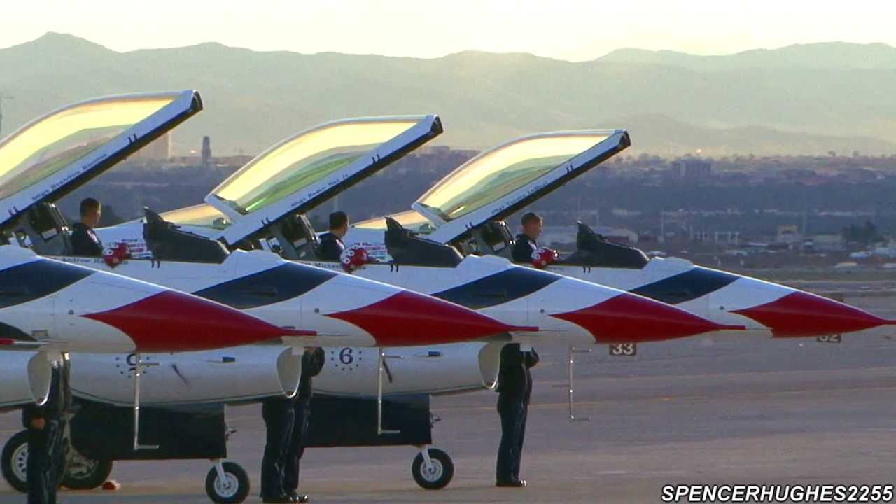 2012 U.S.A.F. Thunderbirds @ AVIATION NATION (Saturday)