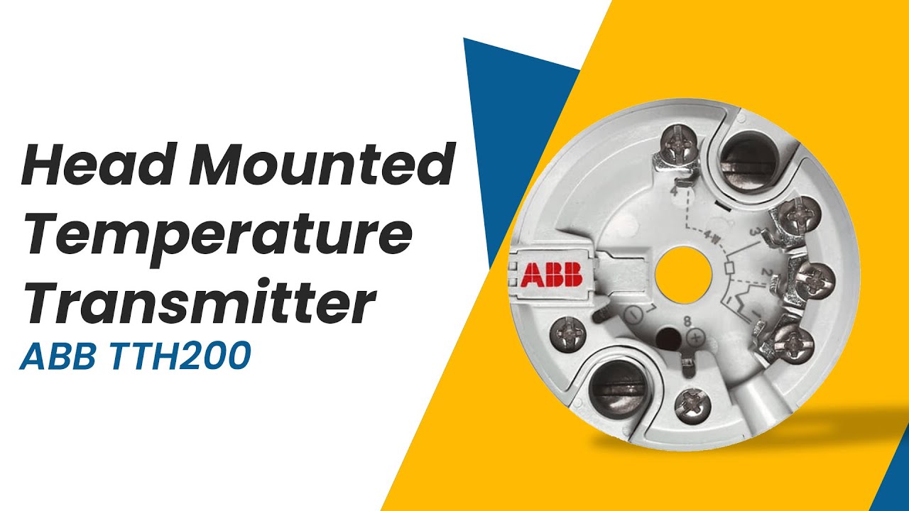 Head Mounted Temperature Transmitter | Temperature Transducer | ABB TTH200| Instrukart