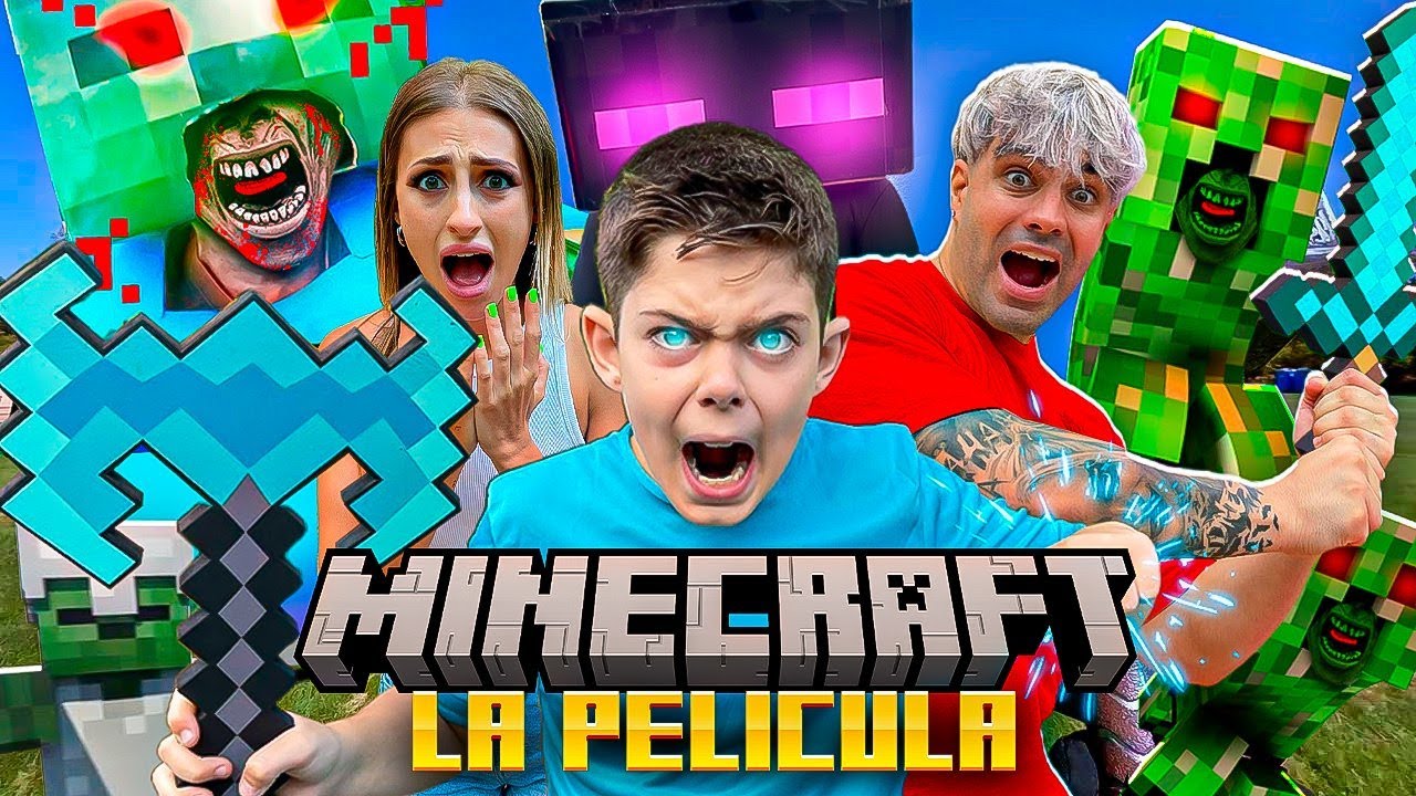 MINECRAFT en LA VIDA REAL!! * LA PELÍCULA *