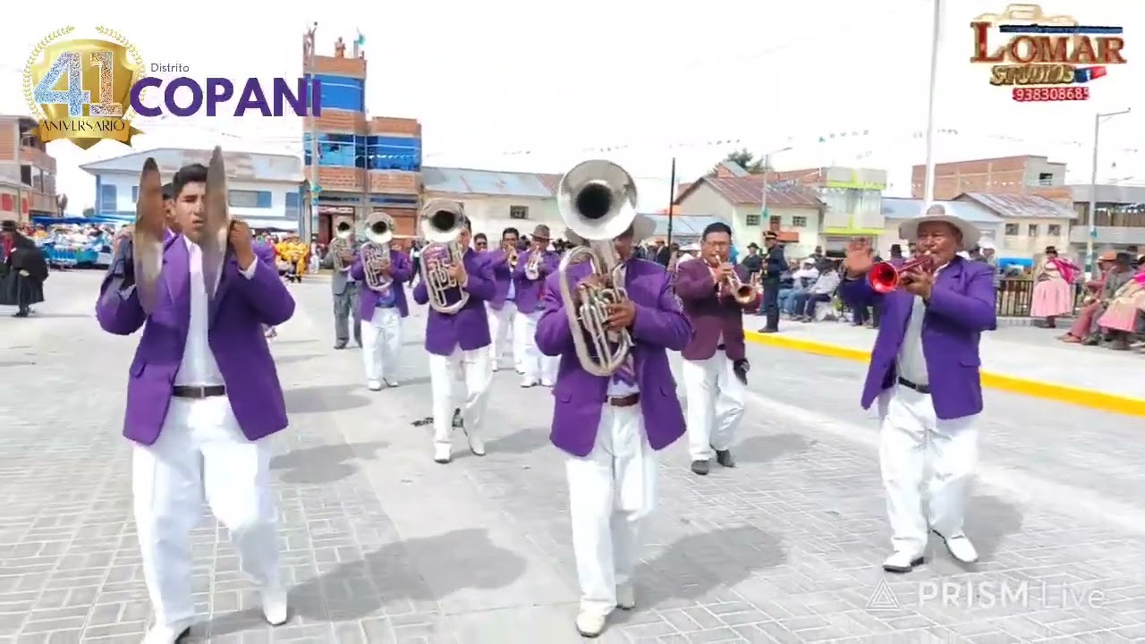Feliz Aniversario Distrito de Copani Celebrado en la vísperas de nuestro aniversario 2025 