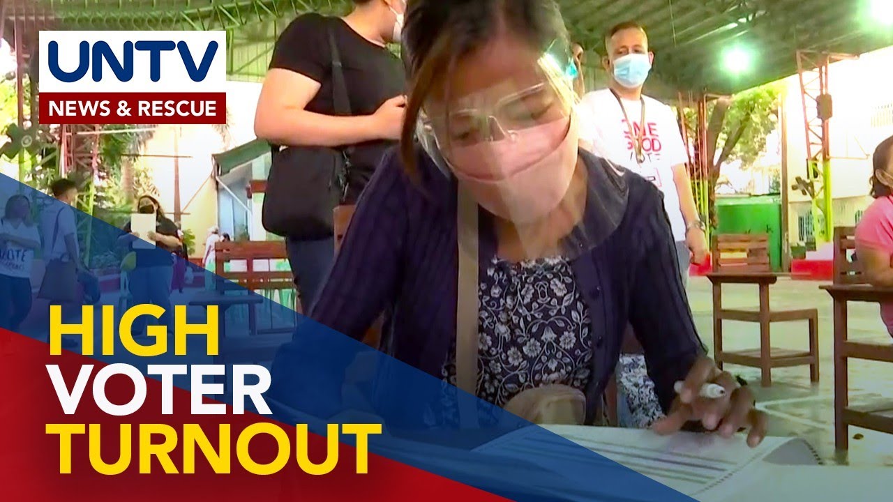 PPCRV, NAMFREL, nakikitang magiging mataas ang voter turnout ng halalan 2022