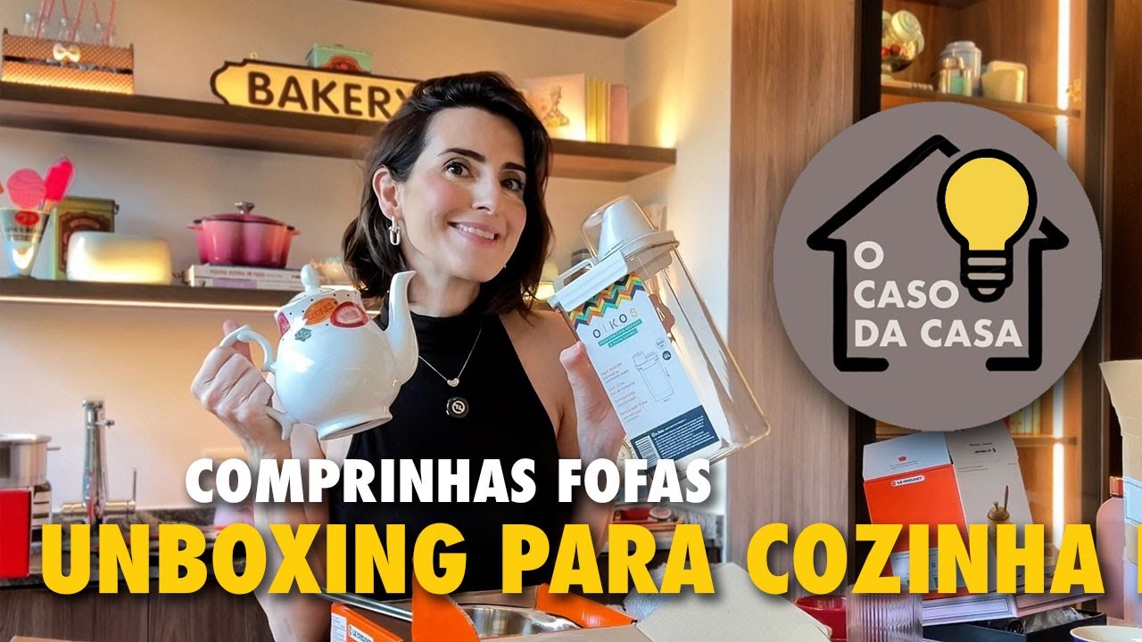 Unboxing para nossa cozinha nova | Panelas, xícaras e coisinhas lindas da Le Creuset, Staub e mais .