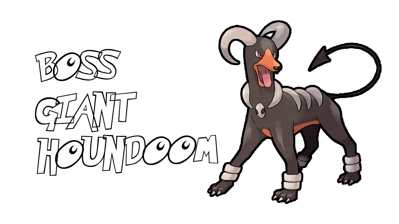 (PKL) POKELEGENDS - WORLD BOSS GIANT HOUNDOOM !
