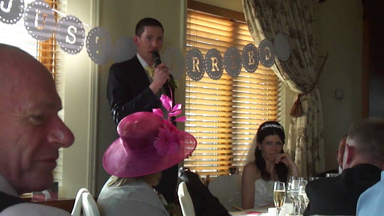Best groom speech ever!