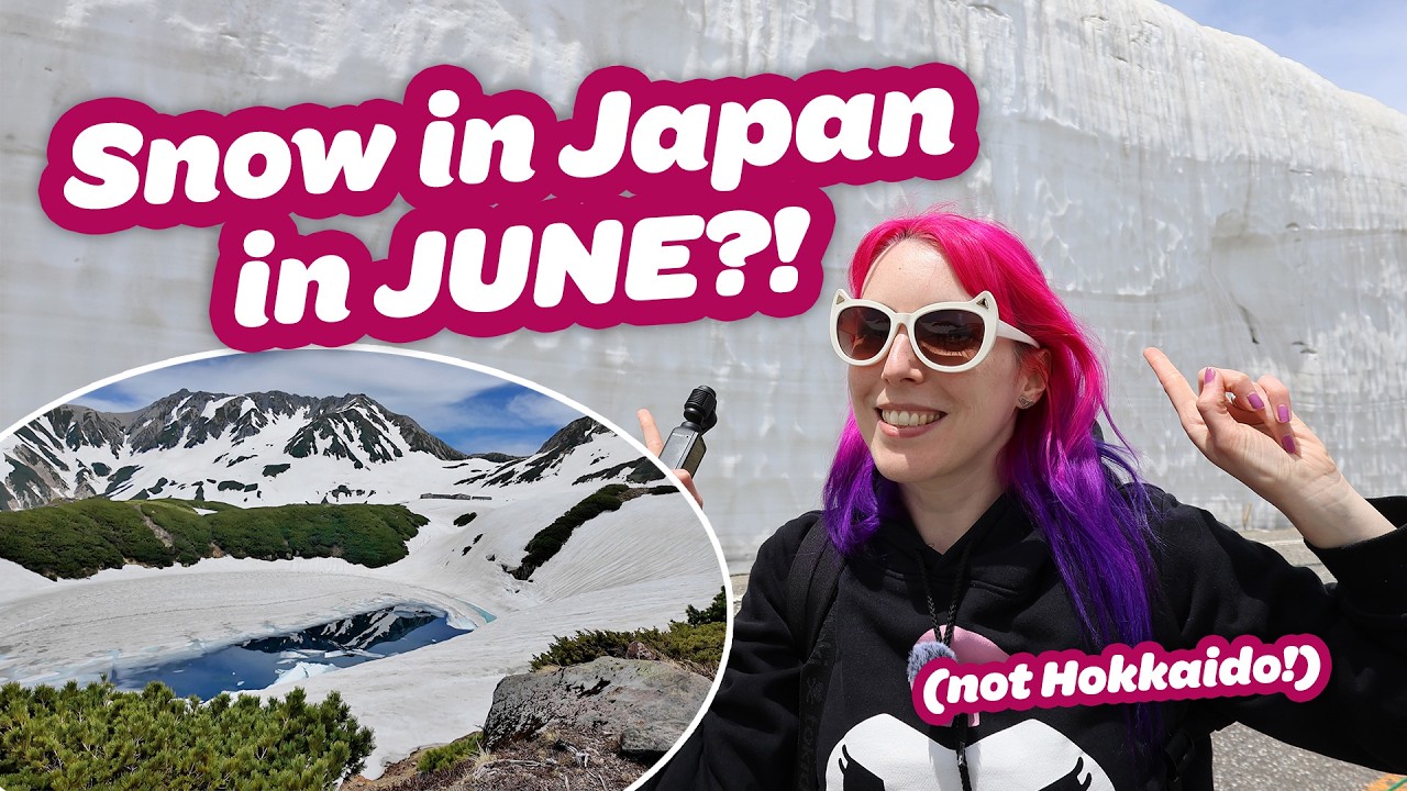 Tateyama Kurobe Alpine Route 😍⛰️❄️ Off the Beaten Path Snowy Mountain Adventure Day Trip in Japan