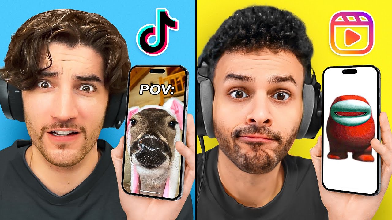 Tik Tok против Instagram Reels Bingo