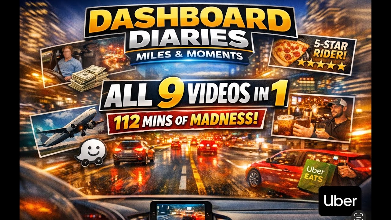 Dashboard Diaries: Last 9 Videos in 1 – 112 Minutes