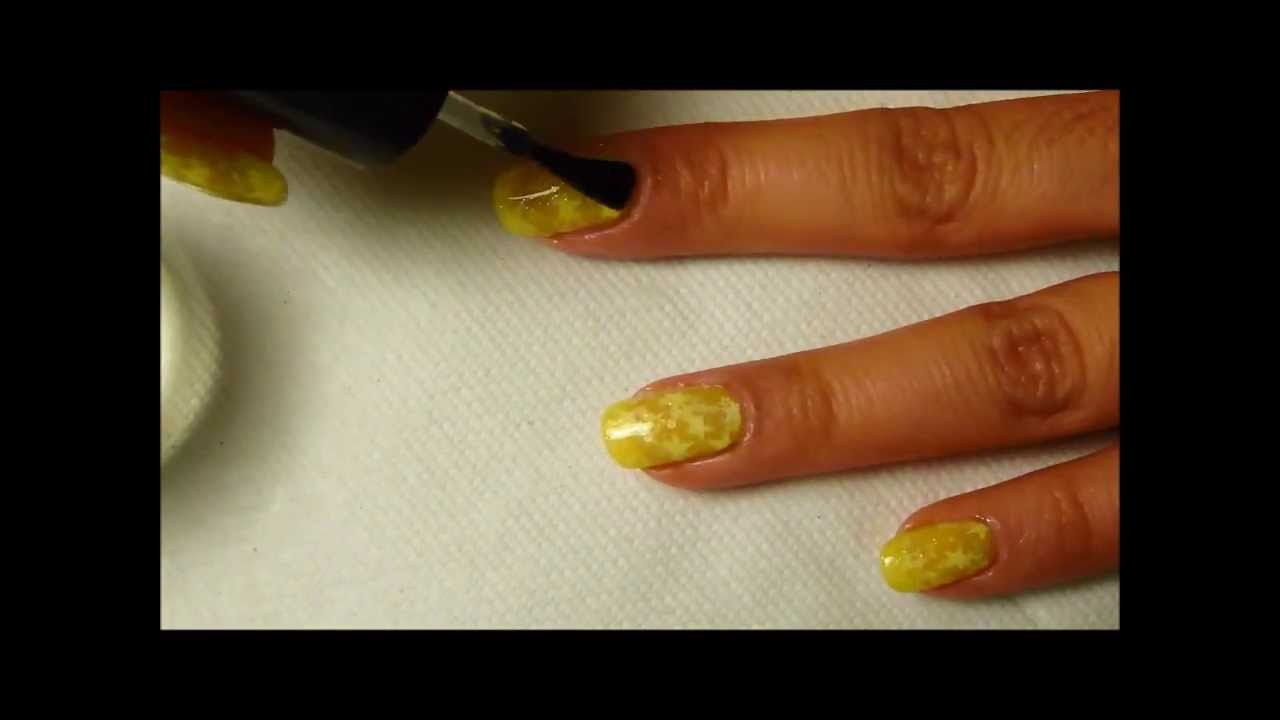 Nail Challenge #2 Jelly Sandwich with Stamp