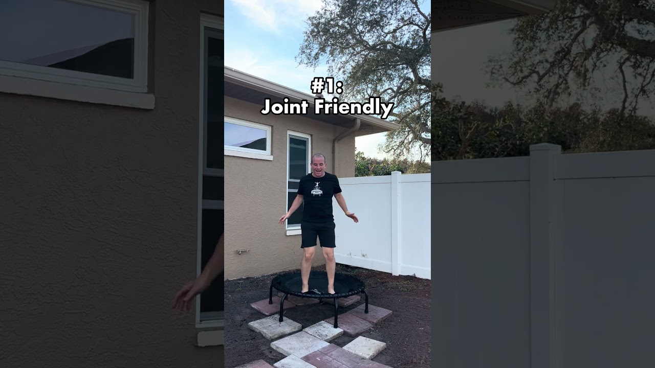 Joint Friendly, Low Impact Rebounding | Improves Balance