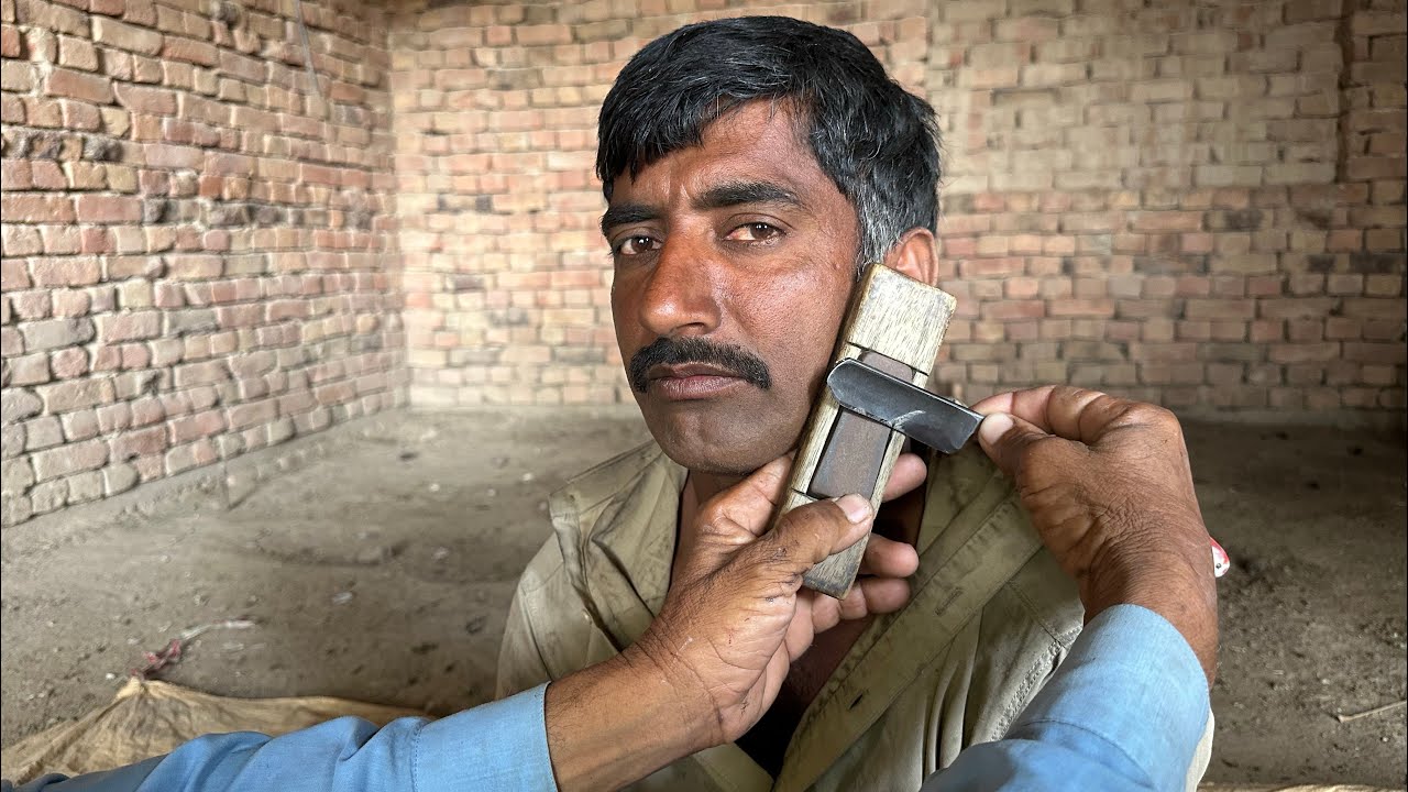 ASMR Fast Shaving With Barber Old Man [ASMR SHAMS]
