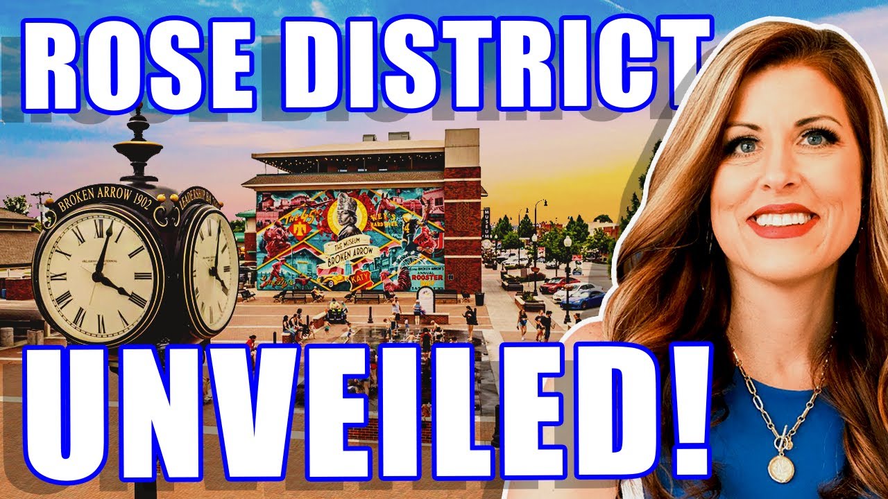 ROSE DISTRICT: Best Neighborhood Living In Broken Arrow OK | Moving To Broken Arrow Oklahoma