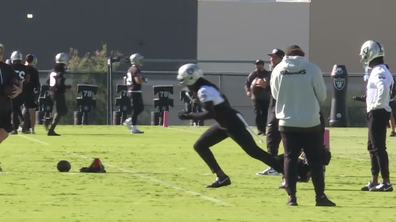 Raiders practice for Week 10 vs. Jets - Wed Nov 8, 2023
