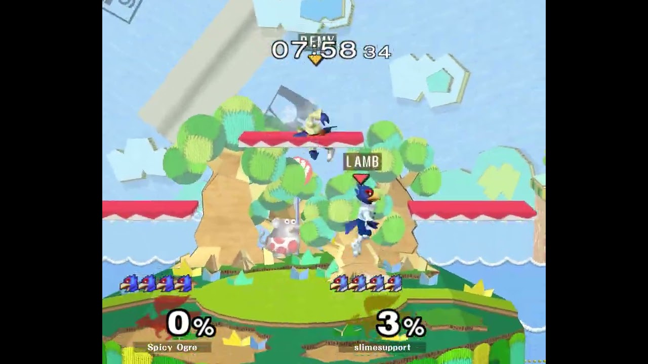 [ass] 176 - Melee Singles LR2 — Spicy Ogre ⟮Falco⟯ vs slimesupport ⟮Falco⟯